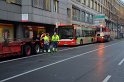 Stadtbus fing Feuer Koeln Muelheim Frankfurterstr Wiener Platz P174